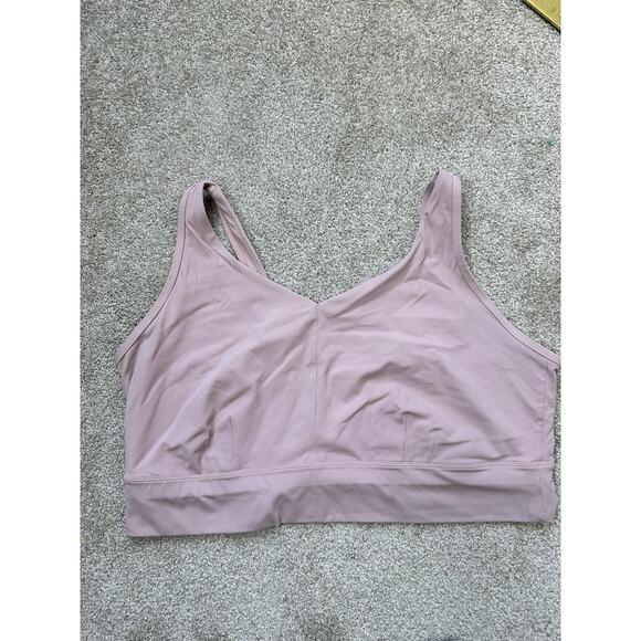 Duluth Trading Co Plus Size 3X Armachillo Longline Bra Pink Sports - Picture 2 of 5